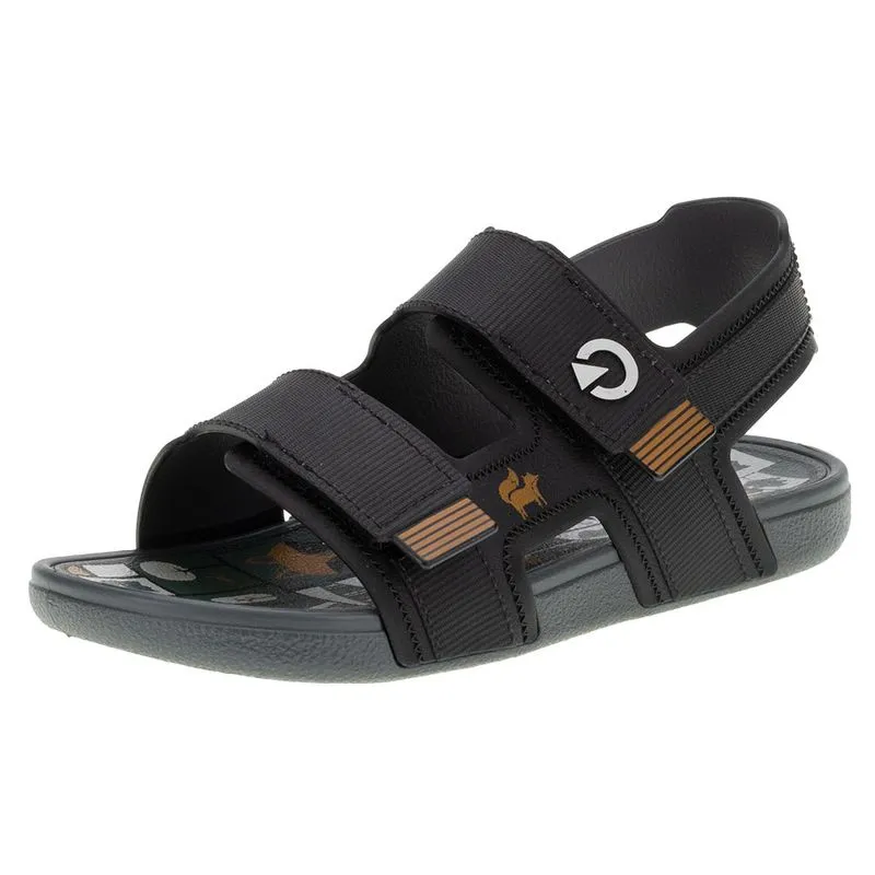 Sandália Infantil Masculina Monterey Cartago - 11906 PRETO 28
