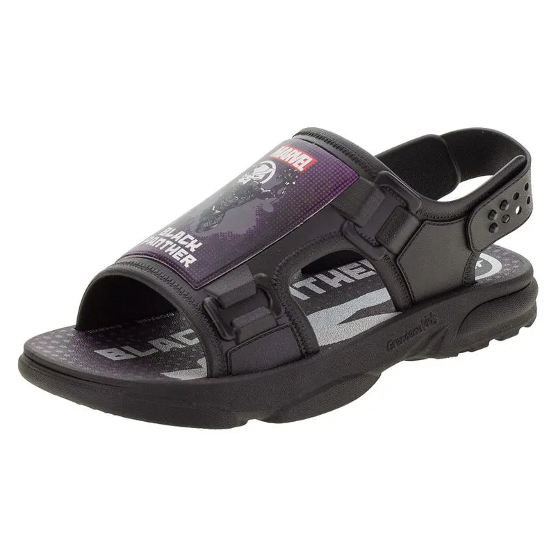 Papete Infantil Marvel Action Grendene Kids - 22637 PRETO 25