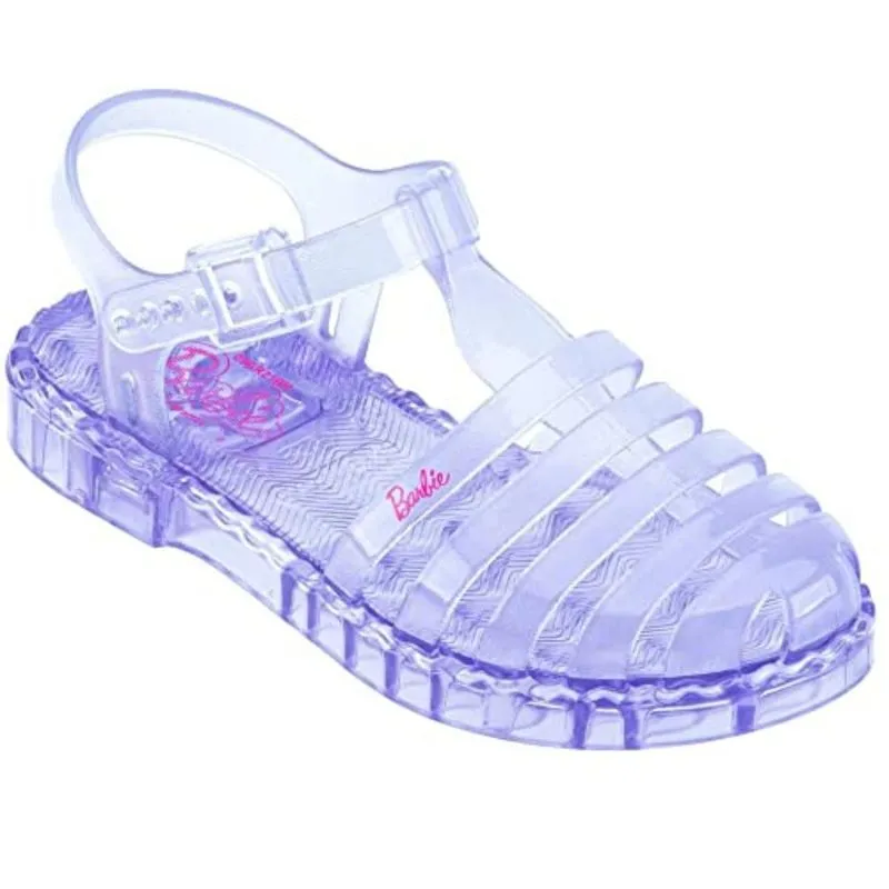 Sandália Infantil Grendene Barbie Duo Aranha Transparente Tamanho 26/27