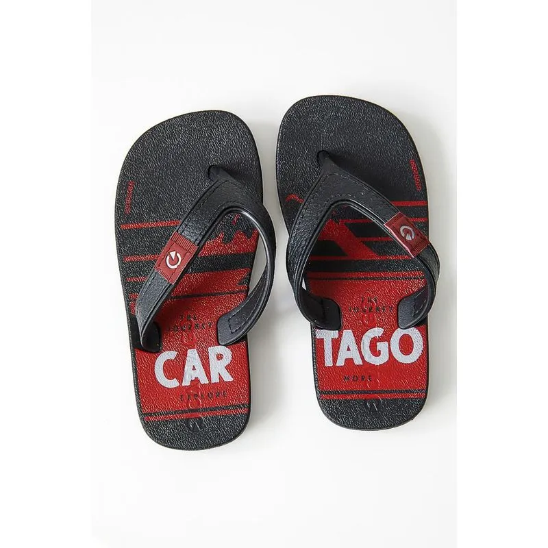 Chinelo De Dedo Juvenil Menino Cartago 10808 Sortido 23/24