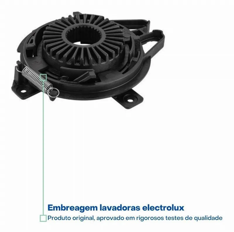 Conjunto Embreagem Electrolux 12/15kg Lt12f/15f/lbu15 Lt13b
