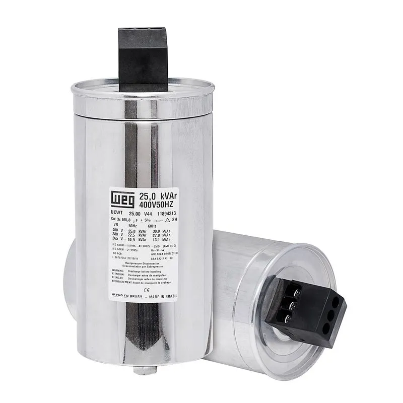 Unidade Capacitiva Trifasico 15kvar 220v - Ucwt15v25 S26 Hd