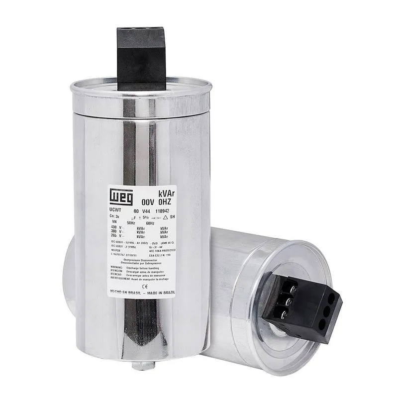 Unidade Capacitiva Trifásica 20kvar 480v Ucwt - Weg