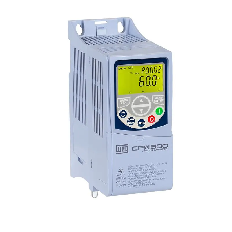 Inversor De Frequência Weg Cfw500 0,5cv 2,6a 220v Monofásico