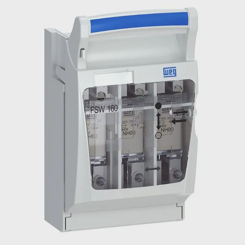 Chave Seccionadora Saca Fusível fsw 160A 3 Polos NH00 Weg