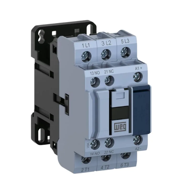 Contator 3P 38A 220V 50/60Hz 1Na+1Nf Cwb38-11-30D23 1207568 Weg