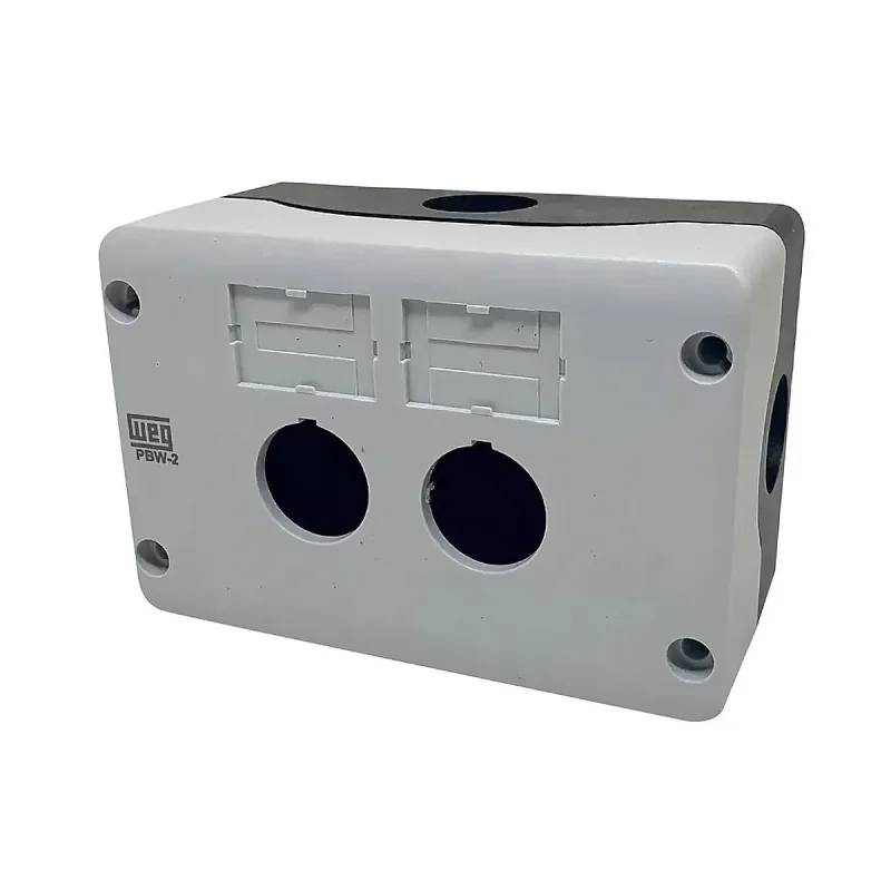 Caixa Plástica CSW para Botoeira PBW-2 2 Furos 22MM Weg