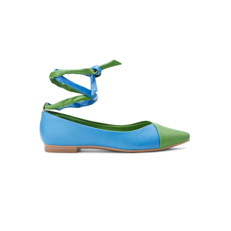 Sapatilha Bebecê Hyper Foam Amarração - 37 - Azul/Verde