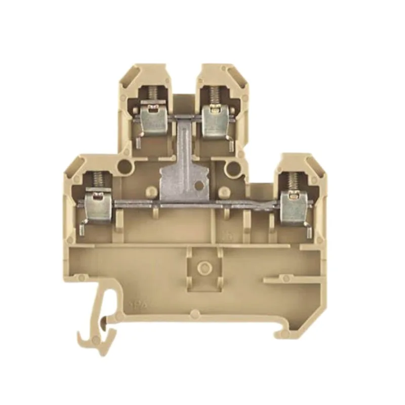 Conector Duplo Dk4Qv En Bege C05902601 Conexel