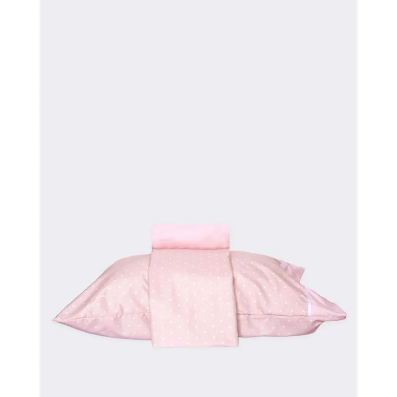 Jogo De Cama Solteiro 3 Peças Andreza Rosa UN