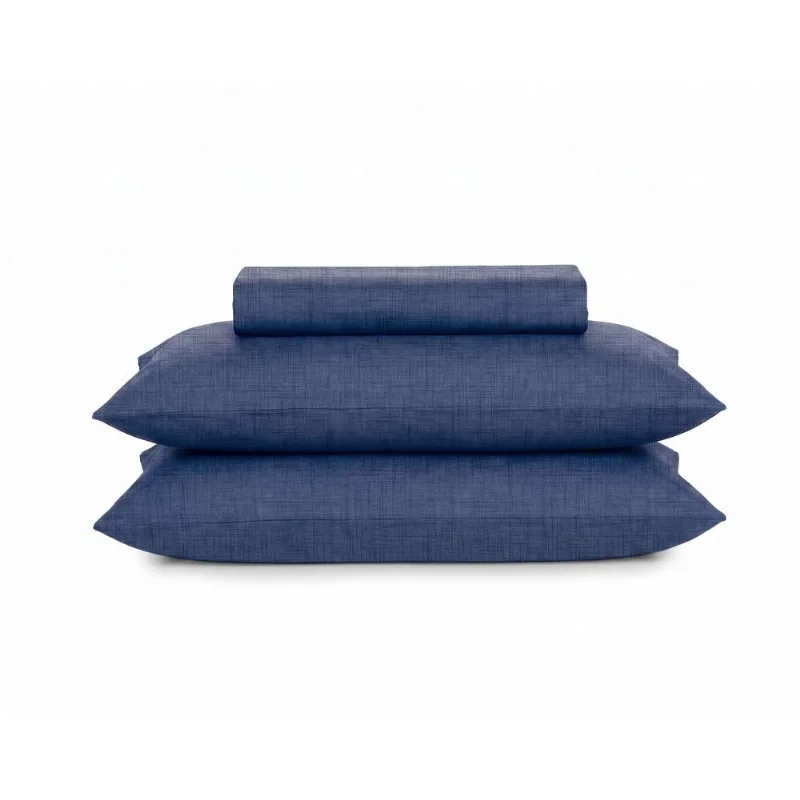 JOGO CAMA SIMPLES QUEEN MICROFIBRA BASIC TEXTURA - 3PÇS