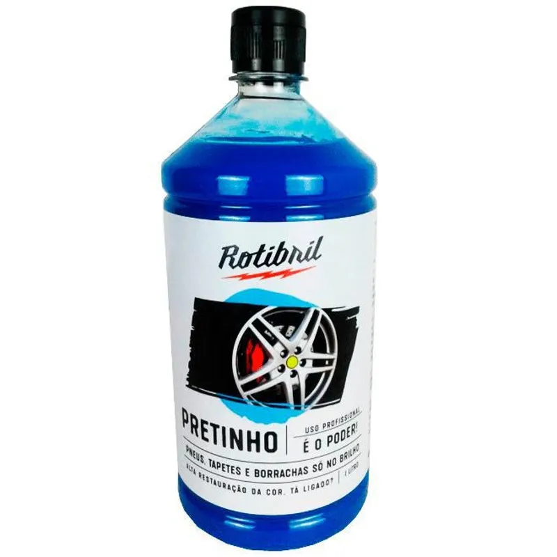 Pretinho de Pneu Hidratante Automotivo 1 Litro Rotibril