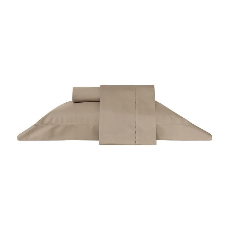 Jogo De Cama Queen 250 Fios Florence Andreza Khaki