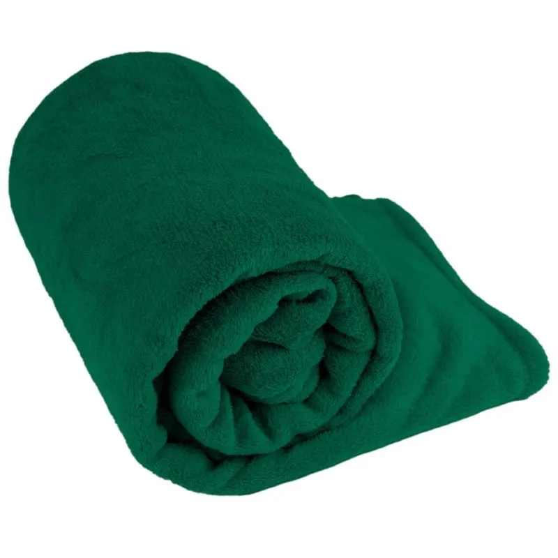 Manta Cobertor Queen Microfibra Andreza Fleece Verde