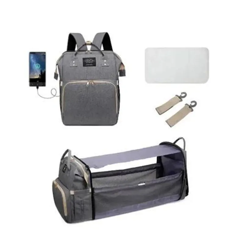 Bolsa Berço Mochila Maternidade Moises Caminha Menino Menina