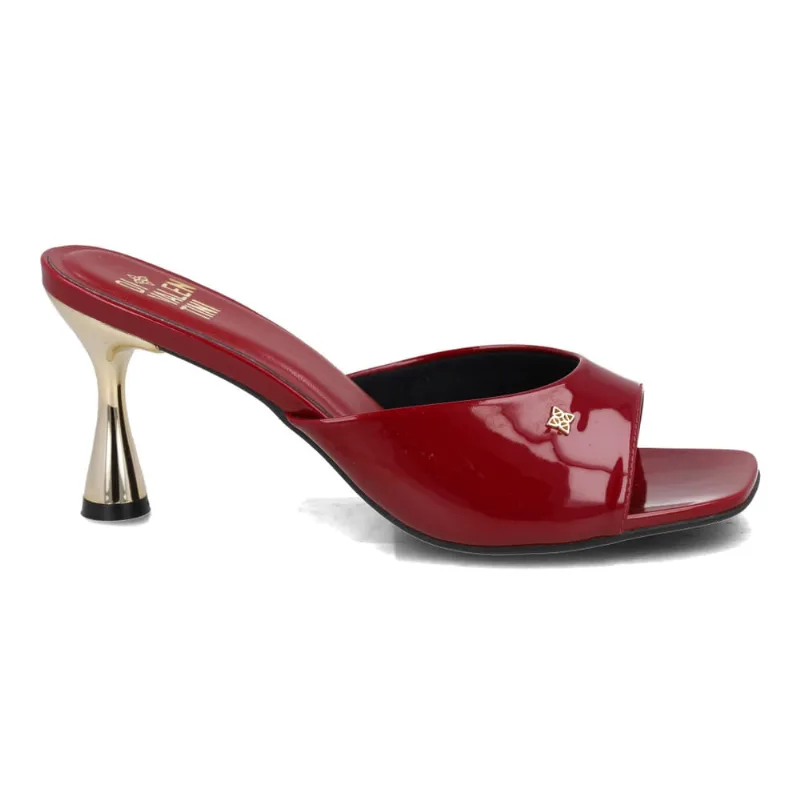 Tamanco Di Valentini Verniz Feminino Vermelho 37