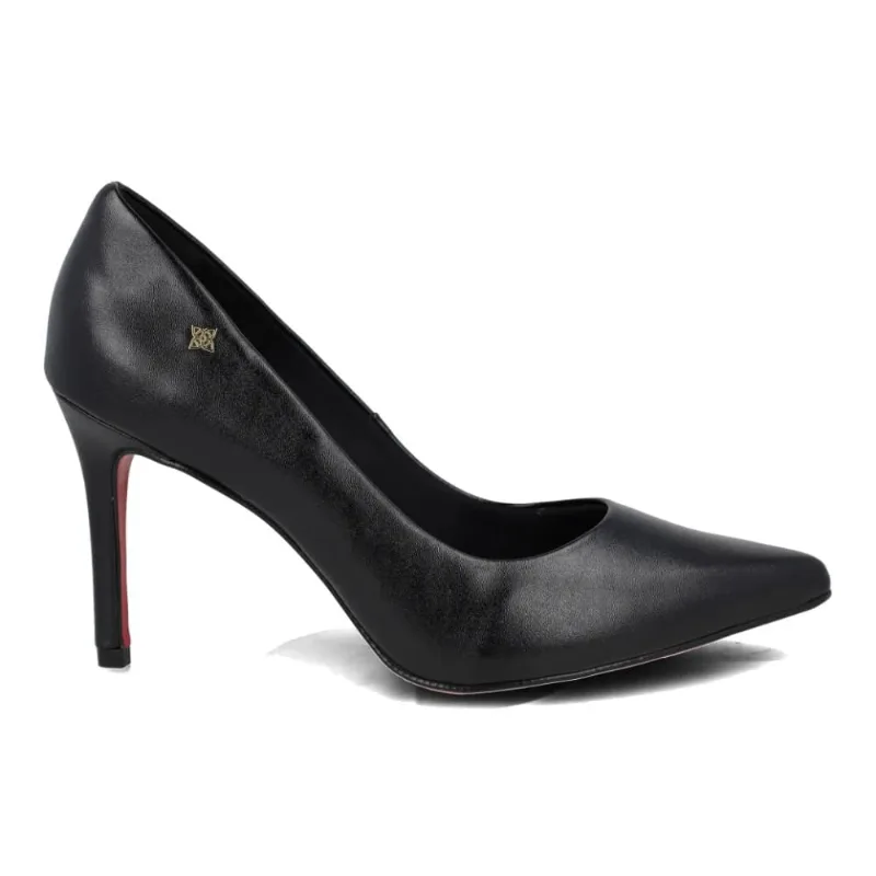 Scarpin Di Valentini Casual Feminino Preto Salto Alto 36