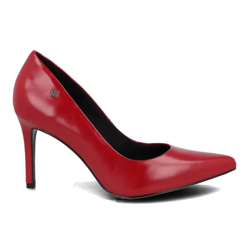 Scarpin Di Valentini Feminino Vermelho Salto Alto 38