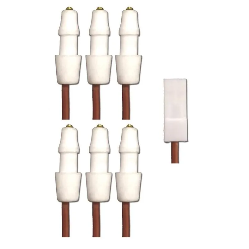Vela Fogão Brastemp/clean Polo Grosso 6 Peças