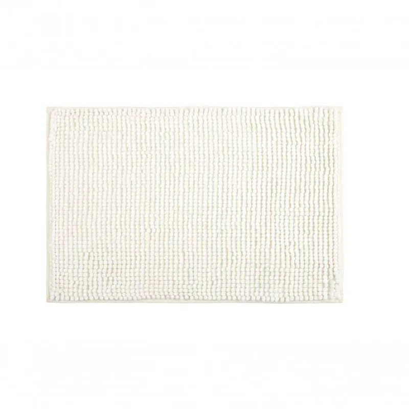 Tapete Joy Para Banheiro 50cm X 80cm Branco Kapazi - Kapazi
