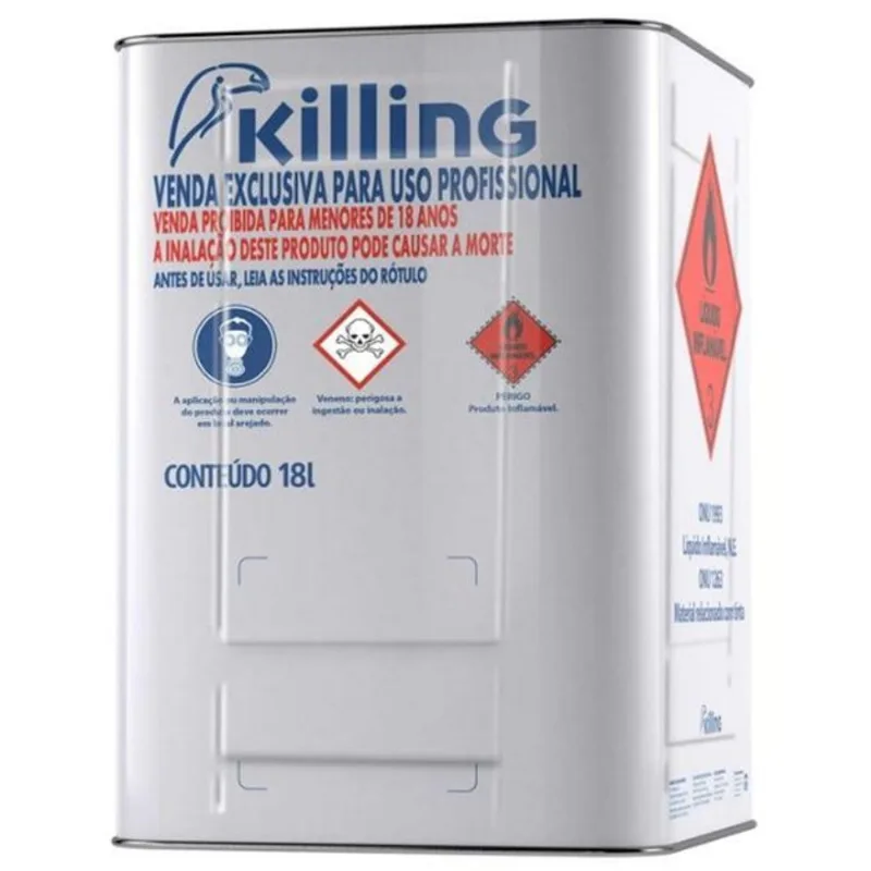 Solvente Para Tintas Lata 18l Killing