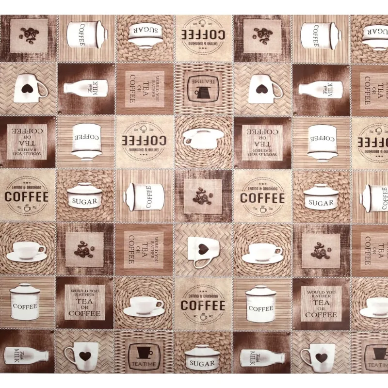 Toalha de Mesa Classic Rolo Coffe 1,37mx20m Kapazi