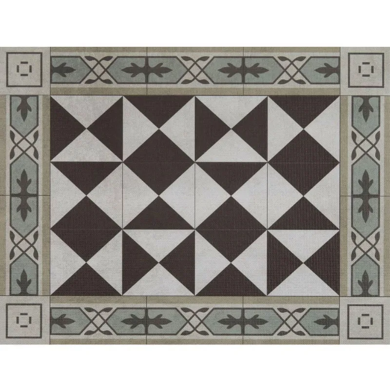 Tapete Para Cozinha Comfort Azulejo 50cmx65cm Kapazi - Kapazi