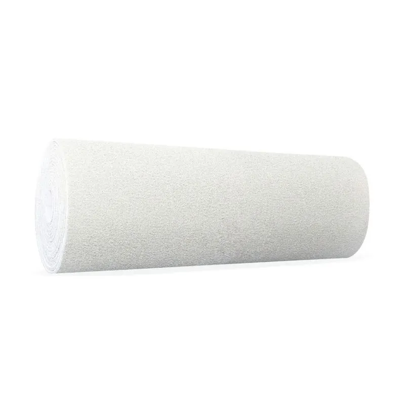 Tapete Vinil Gold 10mm Base Fundida Rolo de 1,2m x 12m Branco sem listras Kapazi