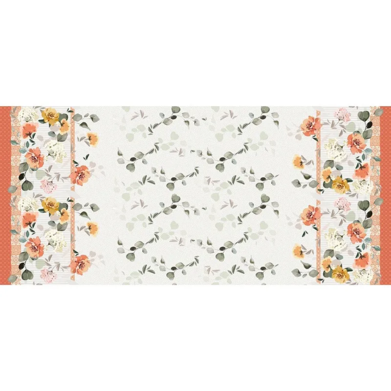 Toalha de Mesa Prime 1,37m x 20m Primavera - Kapazi