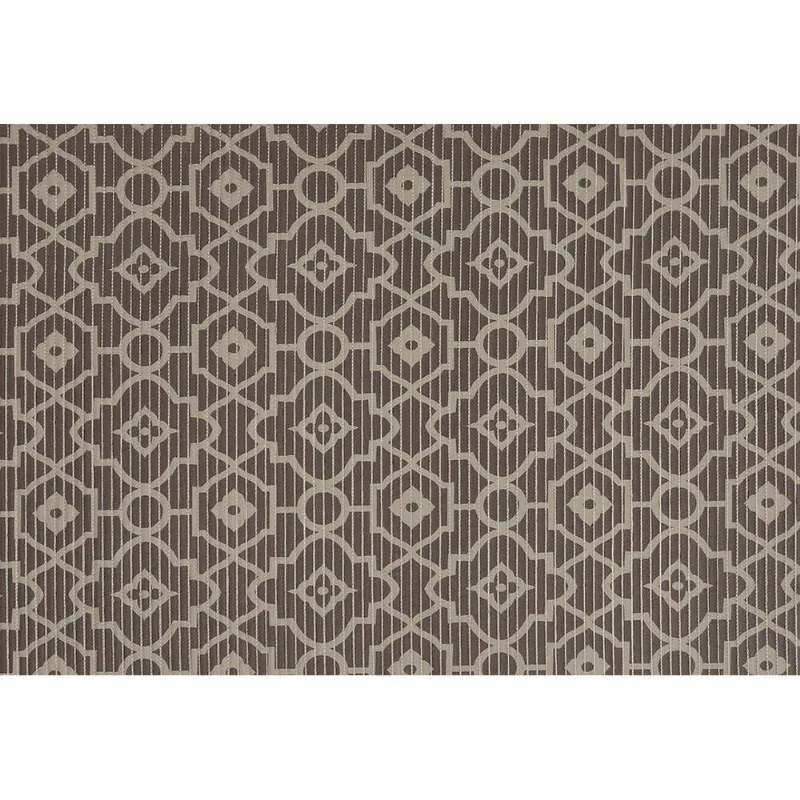 Tapete Tropical Arabesco Marrom 0,43x0,65m Kapazi - Kapazi