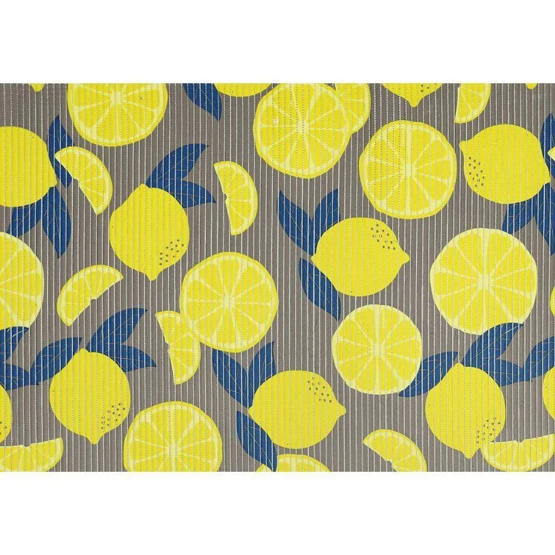 Tapete Tropical Limões Amarelo 0,43x0,65m Kapazi - Kapazi