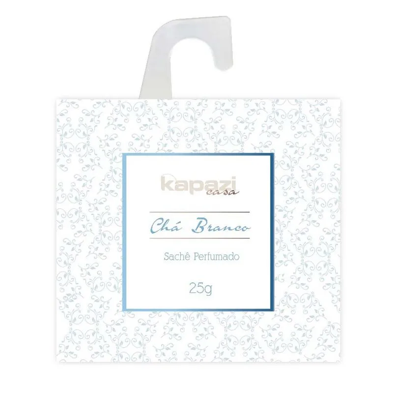 Sachê perfumado 25 gramas chá branco Kapazi