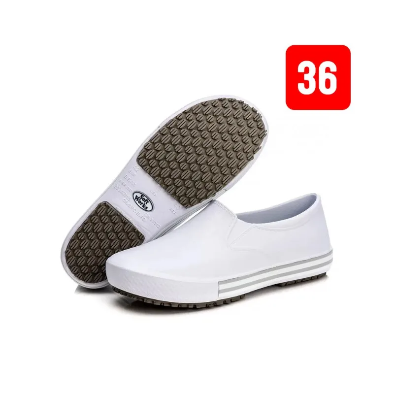 Tênis Antiderrapante BB80 Branco Nº 36 Soft Works