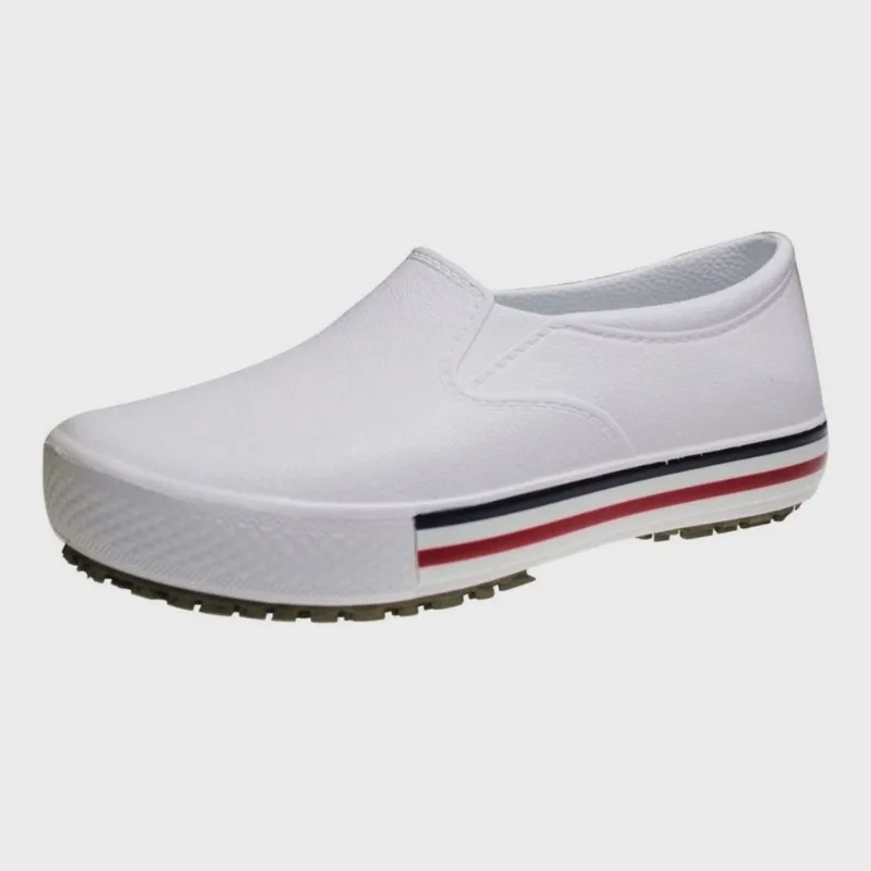 Tenis Eva Bb80 Soft Works Antiderrapante Branco e Vermelho