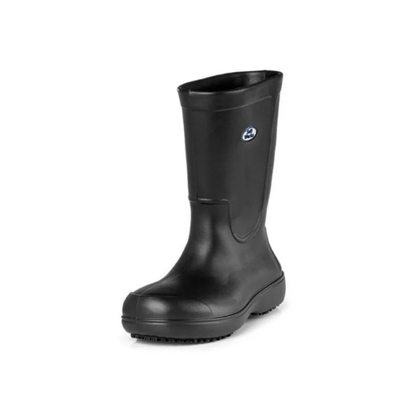 Bota Antiderrapante Cano Longo BB87 Preta Nº 41 Soft Works