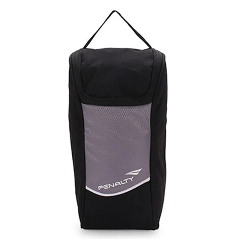 Bolsa Porta-Chuteira Matis VI - Penalty - Tamanho Único - Preta/Cinza