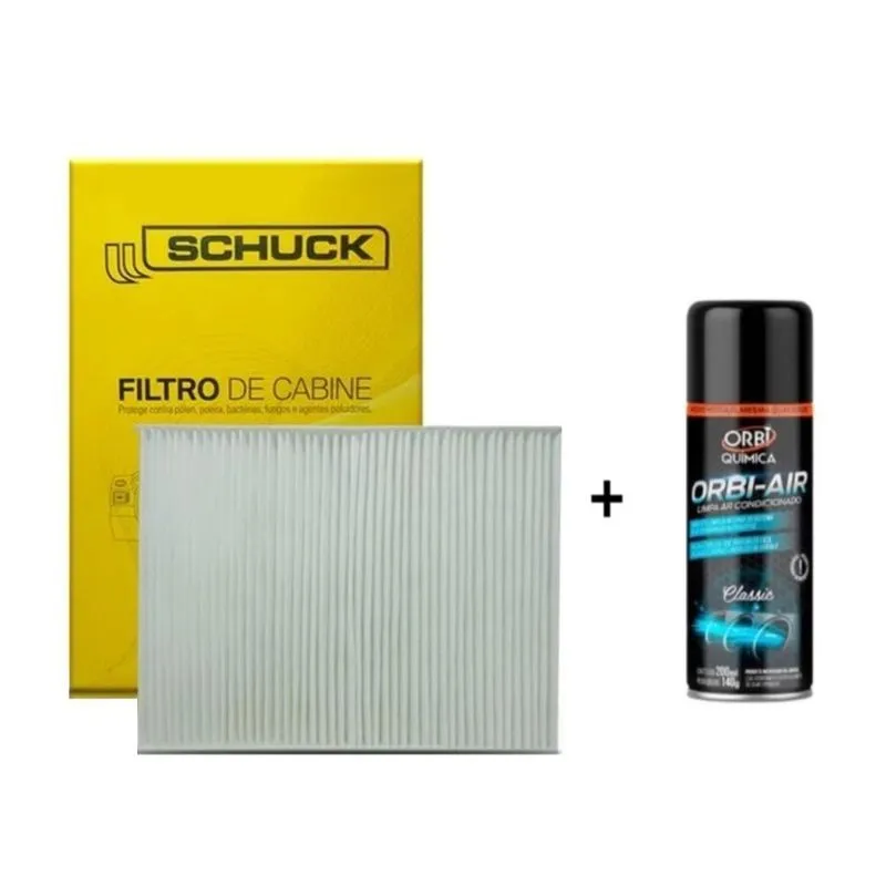 Filtro Ar Cabine+Higienizador Camry Hilux Sw4 Prius Classic