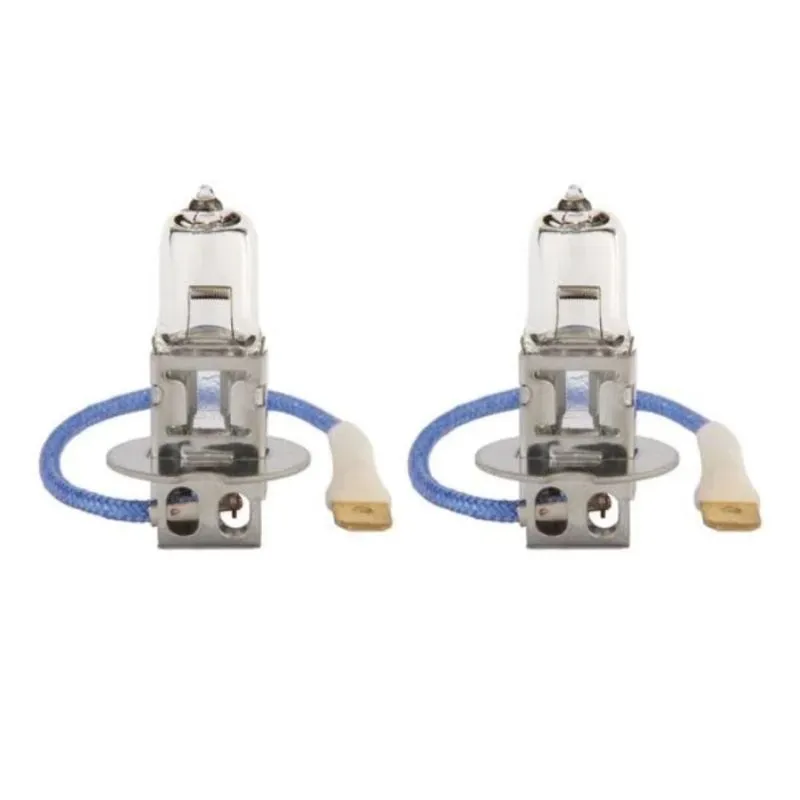 2x Lampada Automotiva Halogena H3 55w 8500k Hid Farol Milha