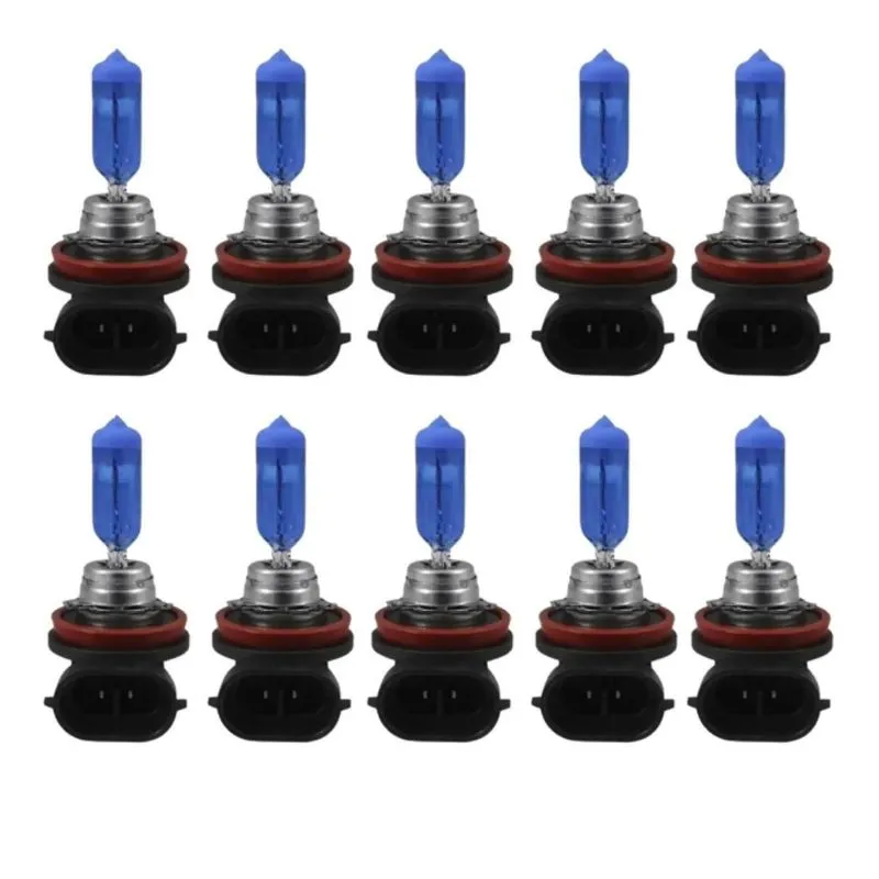 10x Lâmpada Super Branca H11 12v 55w Pgj19-2 Farol Milha