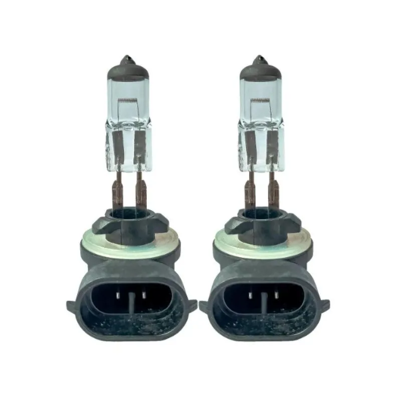 2x Lampada Super Branca H27 8500k 27w 12v Automotiva