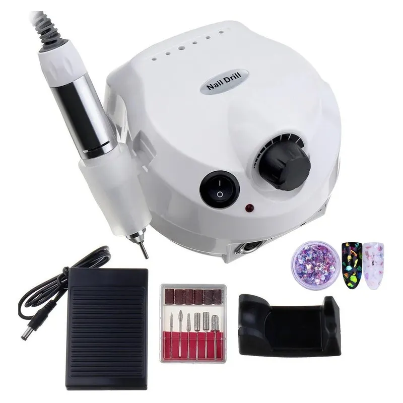Motor Lixadeira Nail Drill Porquinho Prof 35000Rpm Bivolt