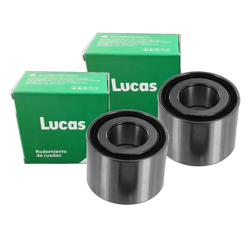 Kit 2 Rolamento Roda Traseira Peugeot 106 205 206 306