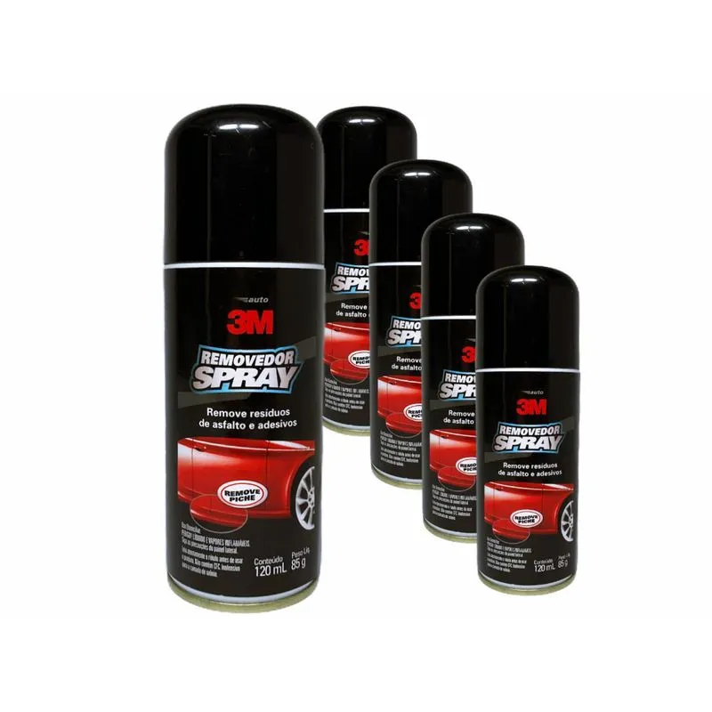 Kit Removedor Spray 3m Tira Piche Cola De Adesivos