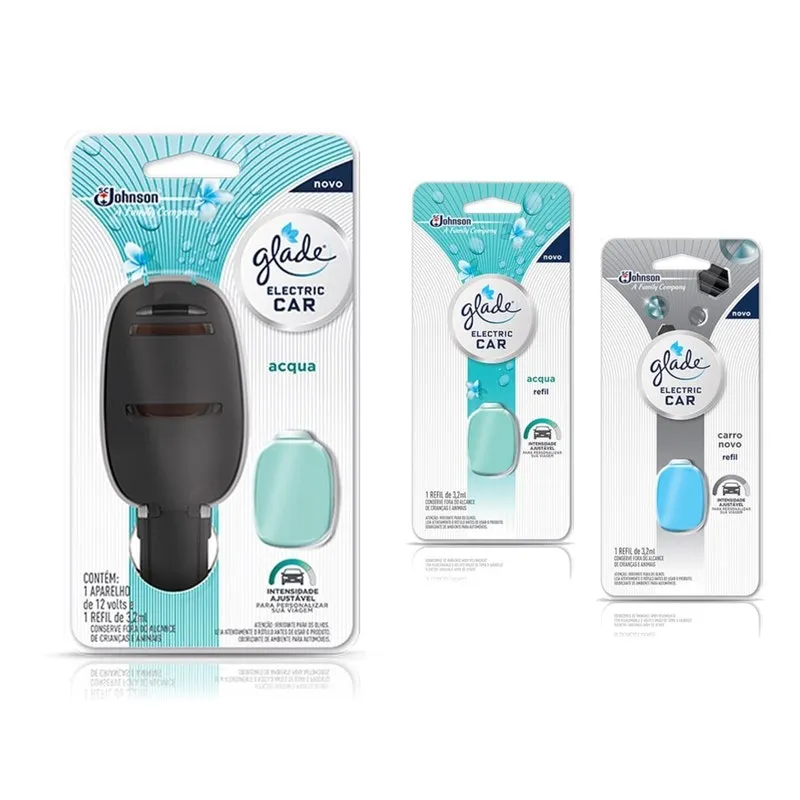 Aparelho Glade Electric Car Acqua + 2 Refil