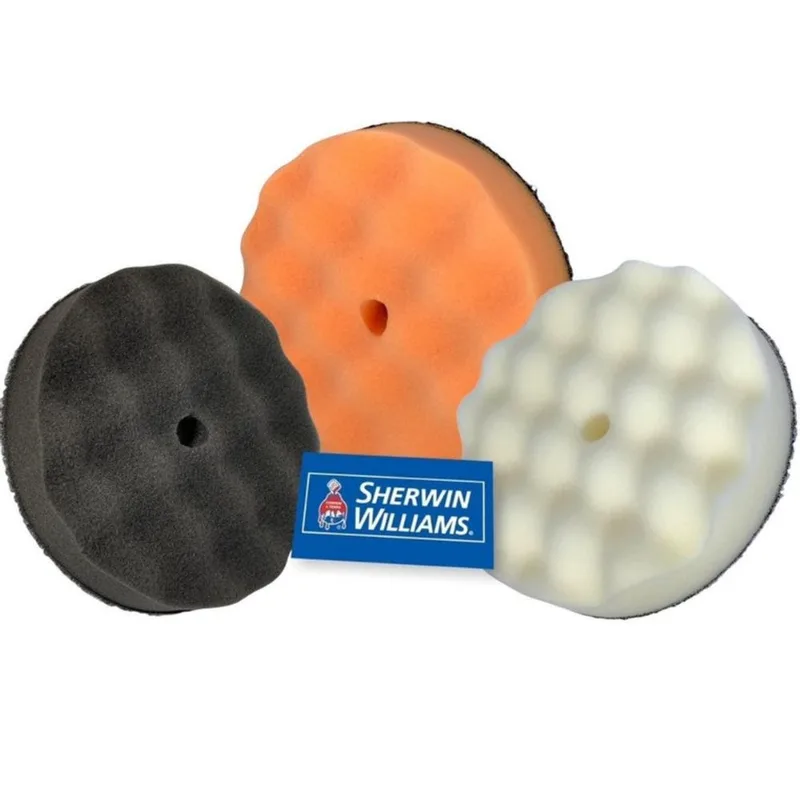 Kit 3 Boina Espuma Polimento 5 Polegadas Sherwin-williams