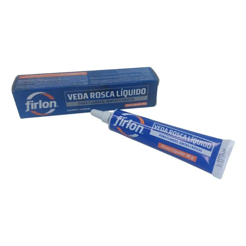 Veda Rosca Líquido Firlon 30g Encanamento Gás