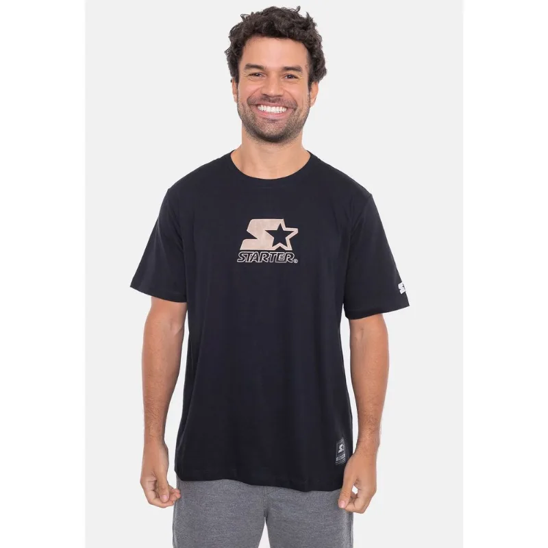 Camiseta Starter Estampada Logo Preta - G