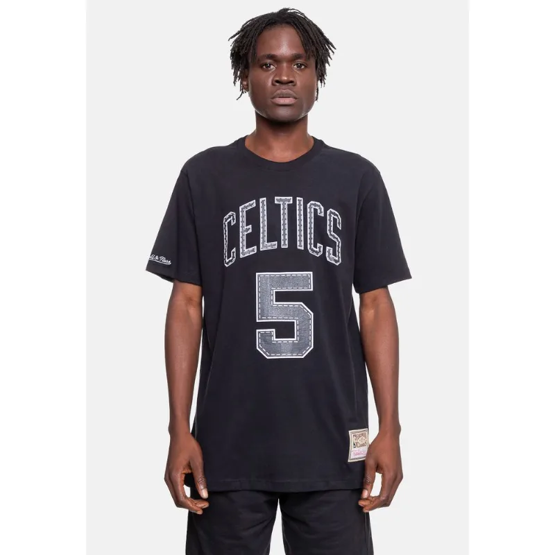 Camiseta Mitchell & Ness Boston Celtics 05 Kevin Garnett Preta - P