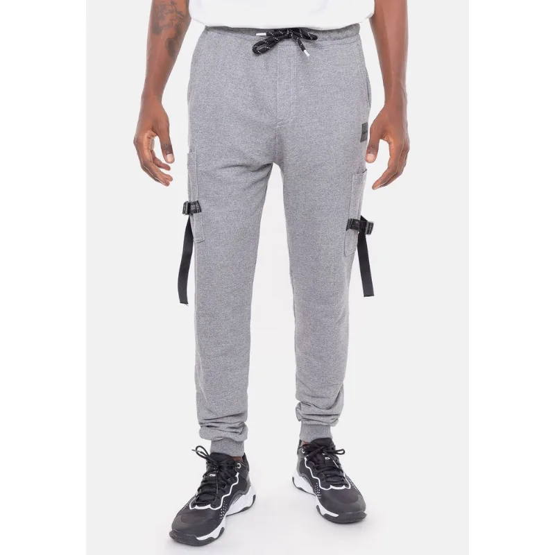 Calça Starter Moletom Tape Cinza Mescla - M