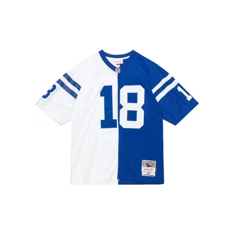 Camisa Mitchell & Ness NFL Split Legacy Indiana Colts 1998 Peyton Manning Azul Royal - M
